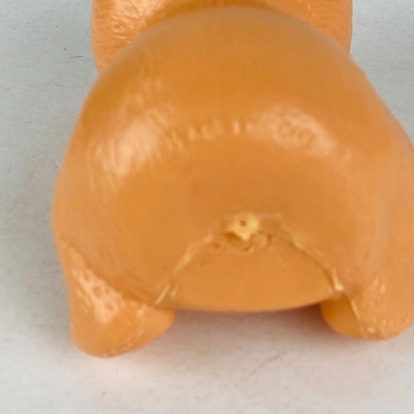 Brown Seated Teddy Bear Pretend Play Plastic Toy Figure Kids MLO 325 3.75 in - Picture 8 of 10